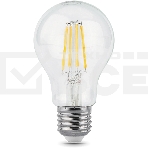 Лампа светодиодная Gauss 102802206LED Filament А60 Е27 6Вт 4100к 1/10/40, фото12