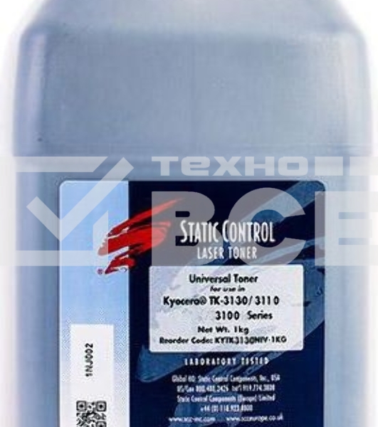 Тонер Kyocera TK-440/450/3100/3110/3130, FS-2100/4100/4200/4300/6950/6970 (кан. 1кг) SC