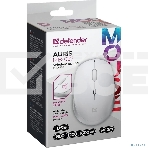Мышь беспроводная Defender Auris MB-027 белый, 1600 dpi, радиоканал, USB, кнопки - 4, фото8