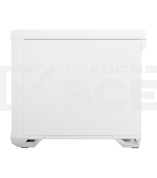 Компьютерный корпус без блока питания Fractal Design Torrent Nano RGb TG Clear Tint, Mini-Tower, 1x180мм RGb, 2xUSB-A 3.2 + 1xUSB 3.2 Type-C mITX, mDTX белый