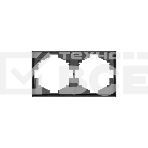 Рамка Kranz STRONG 2-постовая графит, фото 1