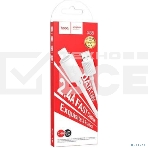 Кабель USB HOCO X88 Lightning/ 1m/ 2.4A/ White, фото 1