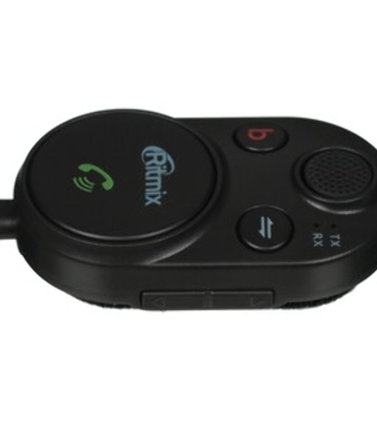 Автомобильный FM-модулятор Ritmix BTR-200 черный BT USB (80002461)