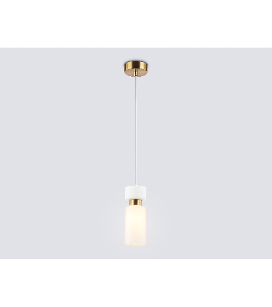 Светильник Ambrella light LH56122 BS/FR латунь/белый матовый E14 max 40W D65*1500