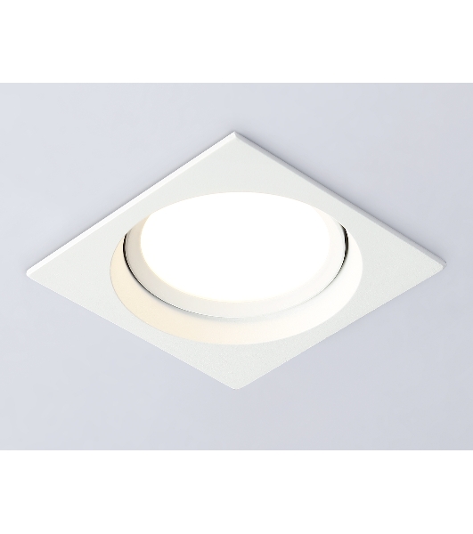 Светильник Ambrella light TN52232 WH белый IP20 GX53 110*110*44