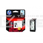 Картридж струйный HP 46 CZ637AE черный для HP DJ Adv 2020hc/2520hc (1500стр.), фото 1