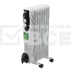 Масляный обогреватель Ballu Classic BOH/CL-07WRN (7 секций), белый, 1500 Вт, 20 м2, термостат, фото2