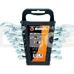 Набор рожковых ключей 6 шт. 6 - 17 73/6/5/3 ВИХРЬ, фото 1