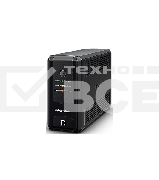 Источник бесперебойного питания CyberPower Line-Interactive UT850EIG, 850VA/425W, USB/RJ11/45, (4 IEC С13)