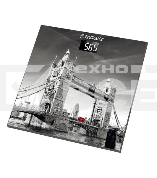 Весы напольные  Endever Skyline FS-541 (150кг, стекло, Лондон)