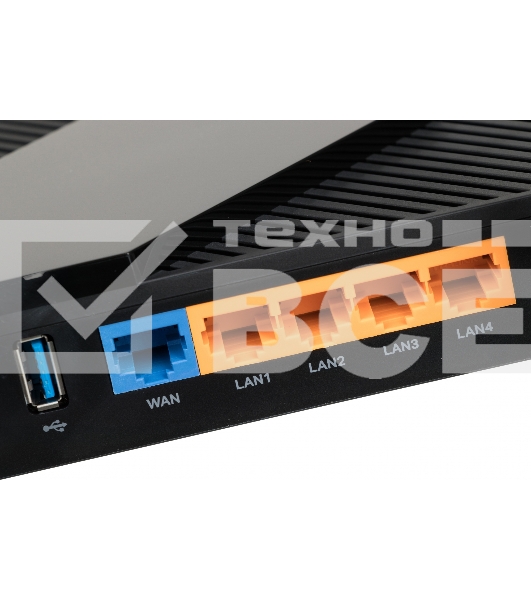 Роутер беспроводной TP-Link Archer AX55 AX3000 10/100/1000BASE-TX черный
