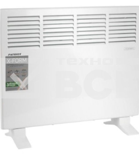 Конвектор Patriot PT-C 15 X белый, 1500 Вт, 15 м2, термостат
