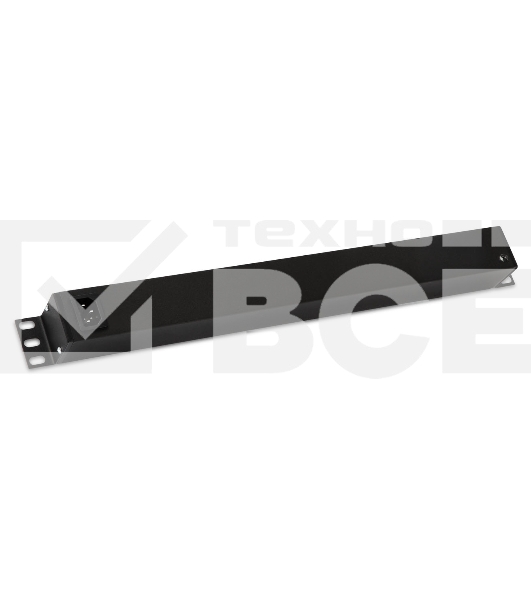 Монтажное оборудование Hyperline SHE19-8SH-S-IEC Блок розеток 19