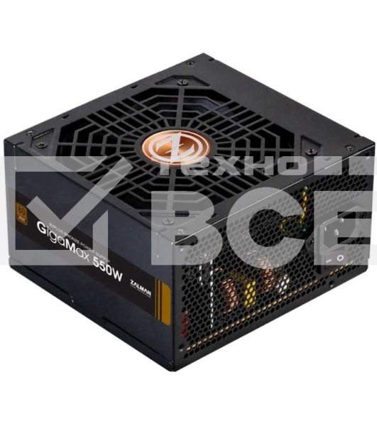 Блок питания Zalman ZM550-GVII, 550Вт, 80 PLUS Bronze, 120мм, черный