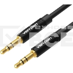 Кабель Vention аудио Jack 3,5 mm M/Jack 3,5 mm M  - 1м Черный Кабель Vention аудио Jack 3,5 mm M/Jack 3,5 mm M  - 1м Черный, фото2