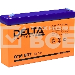Батарея Delta DTM 607 (6V, 7Ah), фото2