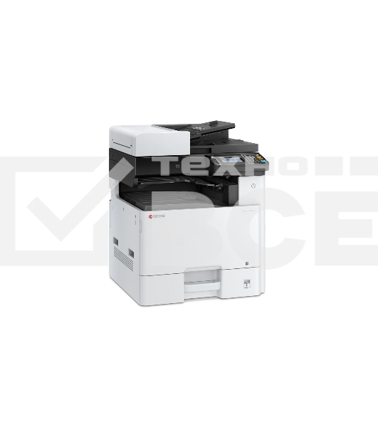 МФУ лазерный Kyocera Ecosys M8124cidn (1102P43NL0), A3, цветной, печ. до 24 стр/мин. (А4) до 12 стр/мин. (А3), скан. до 50 стр/мин., 1200 x 1200 dpi (печать) 600x600dpi (скан.), USB, RJ-45, NFC, Air Print, Mopria