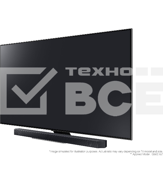 Саундбар Samsung HW-Q600C 3.1.2 200Вт+160Вт черный