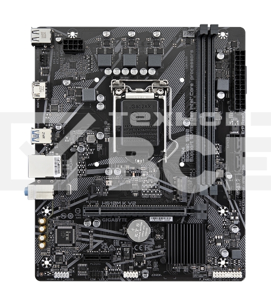 Материнская плата Gigabyte H510M K V2 (rev. 2.0), LGA 1200, Intel Q470, 2xDDR4, 2xSATA, 1xM.2, 1xPCIe 3.0 x16, 1xPCIe 3.0 x1, 1xHDMI, 1x 1Gb LAN, 2xUSB 3.2 Gen 1, 4xUSB 2.0, 3x3.5 мм, 7.1, Micro ATX
