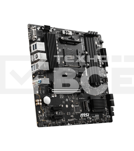 Материнская плата MSI B550M PRO-VDH, AM4, AMD B550, 4xDDR4, 4xSATA, 2xM.2, 1xPCI-E 4.0 x16, 2xPCI-E x1, 1xDP, 1xHDMI, 1xVGA, 1x 1Gb LAN, 2xUSB 2.0, 4xUSB 3.2 Gen 1, 3x3.5 мм, 7.1, Micro-ATX