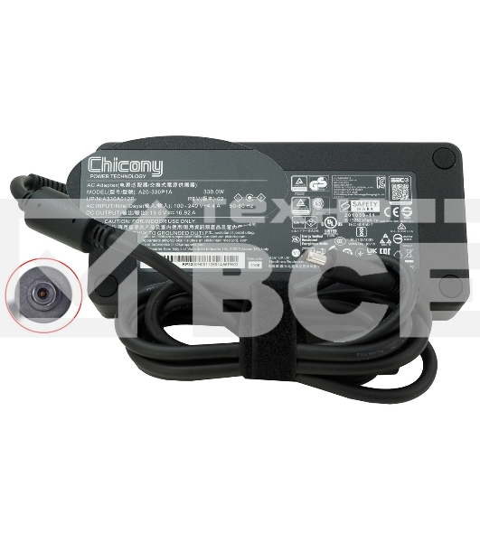 Блок питания (сетевой адаптер) для ноутбуков Acer 19.5V 16.92A 330W 5.5x1.7мм