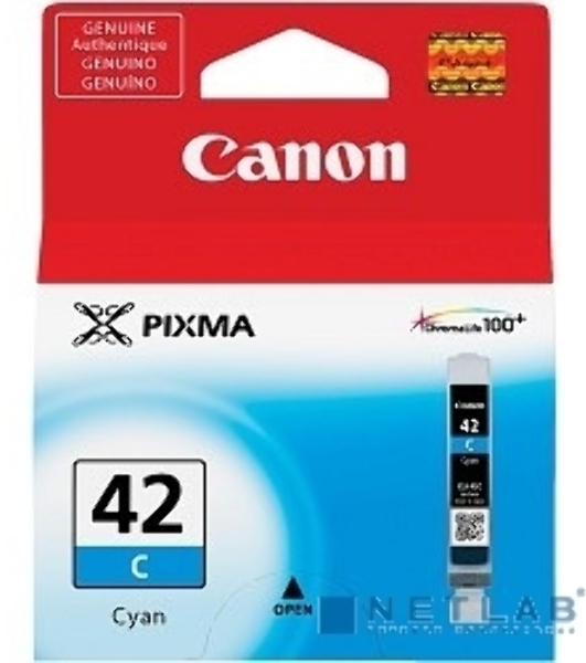 Картридж струйный CLI-42C (6385B001) для Canon PIXMA PRO-100, голубой, 600 стр.