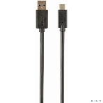 Кабель Filum USB 3.0, 1.8 м., черный, 3A, разъемы: USB A male- USB Type С male, пакет. (FL-C-U3-AM-CM-1.8M), фото 1