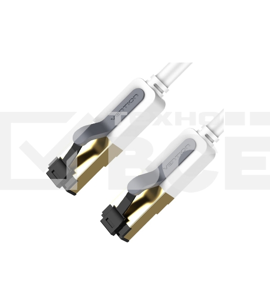 Патч-корд Vention прямой SFTP cat.7 RJ45 - 1,5м. Серый