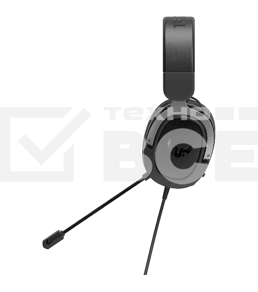 Игровые наушники ASUS TUF Gaming H1 WL чёрные (2.4 ГГц, 7.1 виртуально, 40мм, неодимовые магниты, 32 Ом, 20~20000 Гц, микрофон, USB-C, PC, Mac, PS4, Nintendo Switch, Xbox One, 90YH0391-B3UA00)