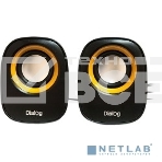 Колонки Dialog Colibri AC-06UP BLACK {акустические колонки 2.0, 6W RMS, питание от USB}, фото2