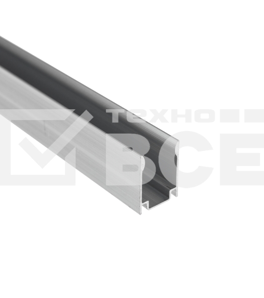 Профиль алюминиевый анодированный для гибкого неона Neon-night 15х26мм, 2м