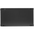 Шкаф настенный Lanmaster Next TWT-CBWNM-6U-6X6-BK 6U 550x600 мм пер. дв. металл съемные бок. пан. 60 кг черный, фото4