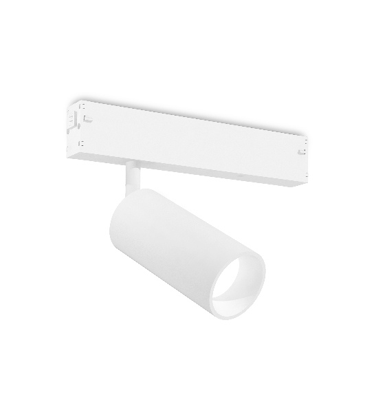 Светильник светодиодный трековый для шинопровода Magnetic Ambrella light GL1615 WH белый IP20 12W 4000K 220V 36° D45*100 (Без ПДУ)