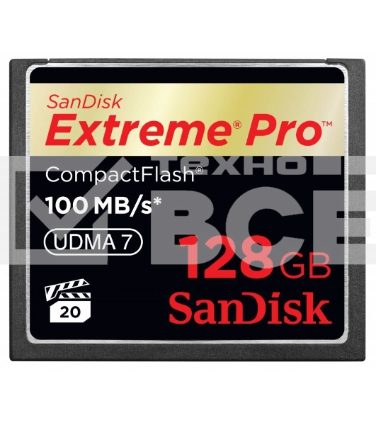 Флеш карта CF 128Gb Sandisk SDCFXPS-128G-X46 Extreme Pro