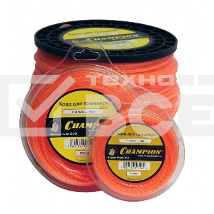 Корд трим. CHAMPION C5057Square Twist DUO 2.4мм 12м витой квадрат