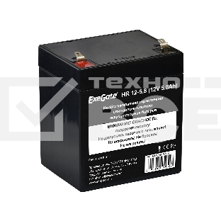 Батарея ExeGate HR 12-5.8 (12V 5.8Ah 1223W), клеммы F1