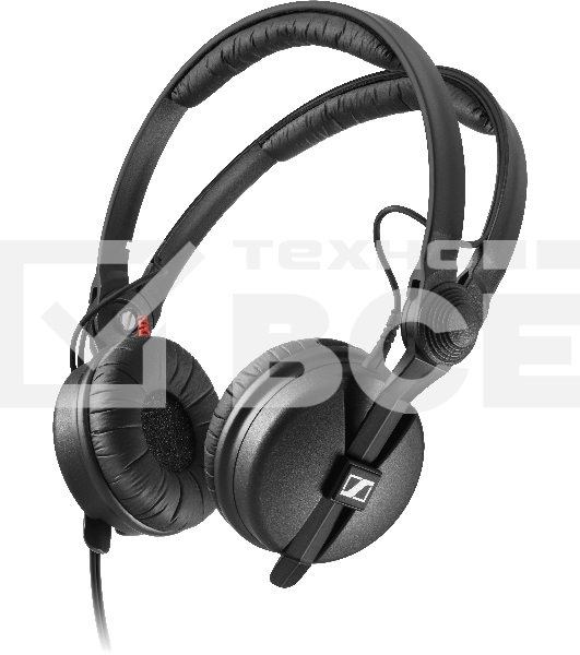 Наушники Sennheiser 506908/ накладные закрытые 16-22000Гц 1,5м отсоединяемый кабель+3м витой, 3.5мм/6.3мм 120дБ 70Ом