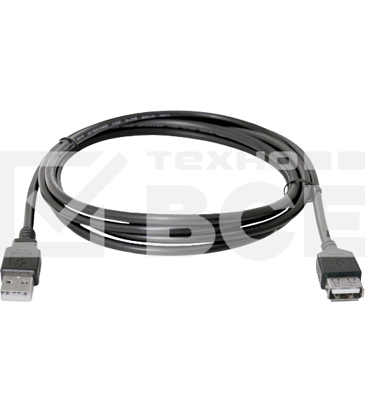 Кабель Defender USB 2.0USB02-06 ,AM-AF 1.8м, PolyBag,