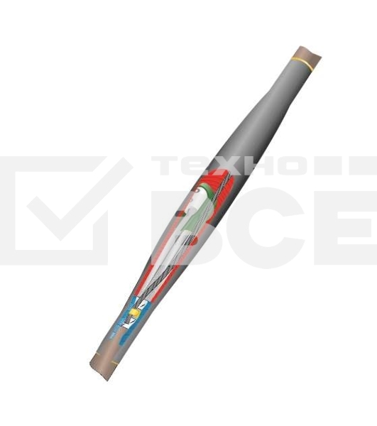 Муфта кабельная соединительная 1кВ 1ПСТб(тк)-4х(70-120) с болтовыми соединителями Нева-Транс Комплект 22010045