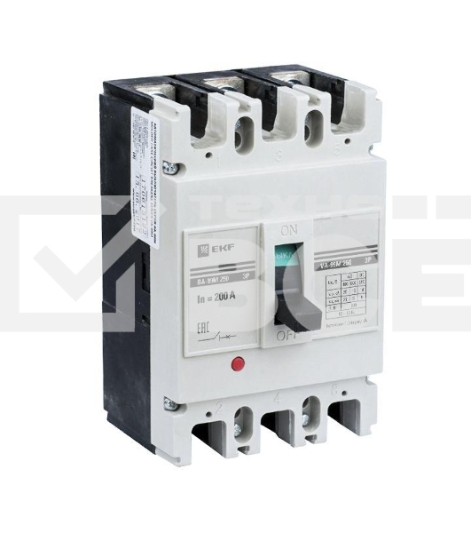 Выключатель автоматический 3п ВА-99М 250/250А 25кА Basic EKF mccb99-250-250m