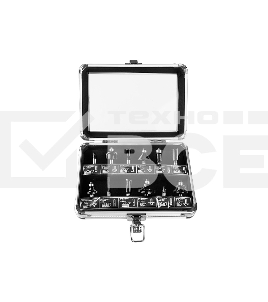 Набор фрез Sturm! 9016-RB-S8-12-3 в металлическом кейсе 12шт