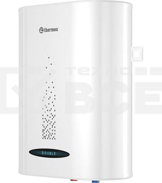 Водонагреватель Thermex Double 30 2.5кВт 30л электрический настенный/белый