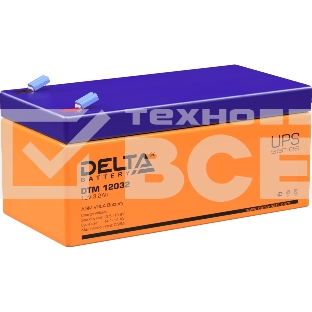 Батарея Delta DTM 12032 (12V, 3.2Ah)