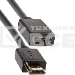 Кабель удлинительный HDMI-19M---HDMI-19F ver 2.0, 3m, TELECOM TCG235MF-3M, фото3
