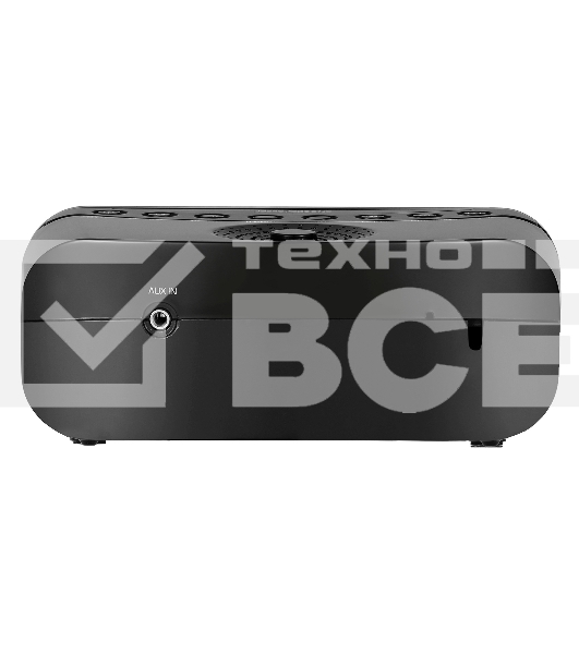 Радиобудильник Hyundai H-RCL221 черный LCD подсв:белый часы:цифровые FM