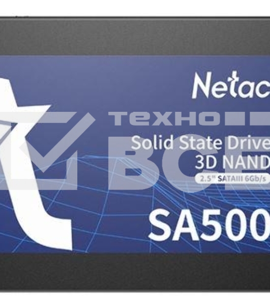 Накопитель SSD Netac SA500, 240Gb, SATA, 2.5