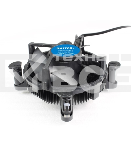 Кулер для процессора GAMEMAX SK1700 черный 92мм алюминий 2000rpm 4-pin 100W 44.5мм