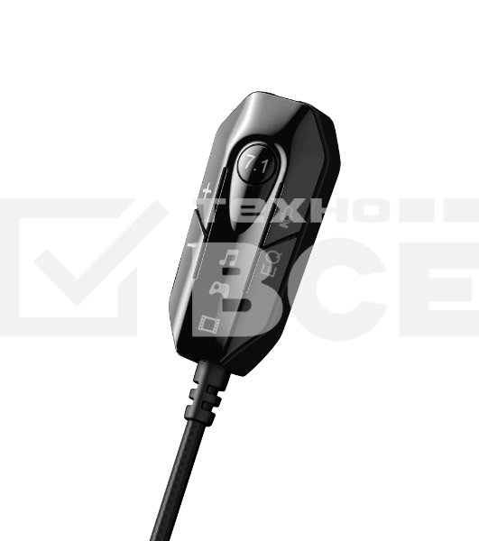 Гарнитура игровая проводная Dareu A730 Black (черный)