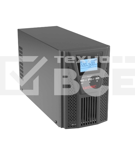 Источник бесперебойного питания DKC Онлайн ИБП, 1 кВА, 3 x 7 Ач, Schuko (2)