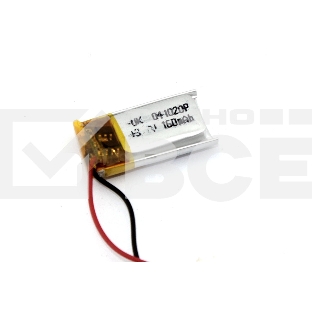 Аккумулятор Li-Pol (батарея) 4*10*20мм 2pin 3.7V/50mAh